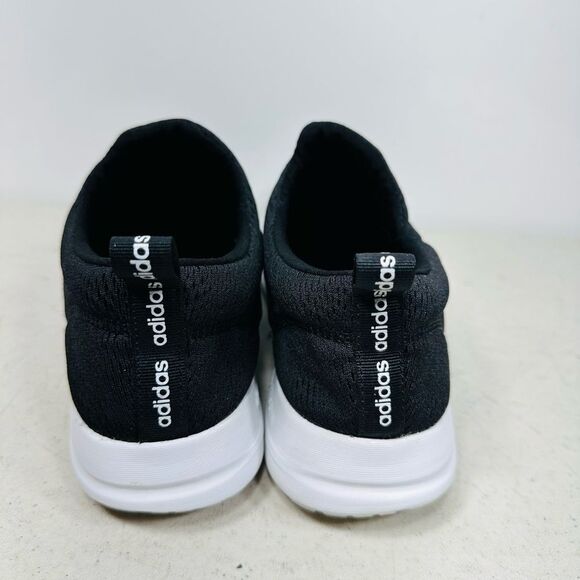 Womens Adidas Black Cloudfoam Slip On Sneakers Sz 8,5 - Picture 5 of 8